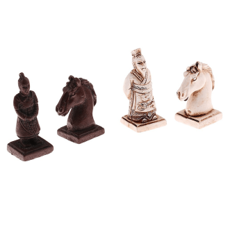 Jeu d'échecs Chine Antique pièces