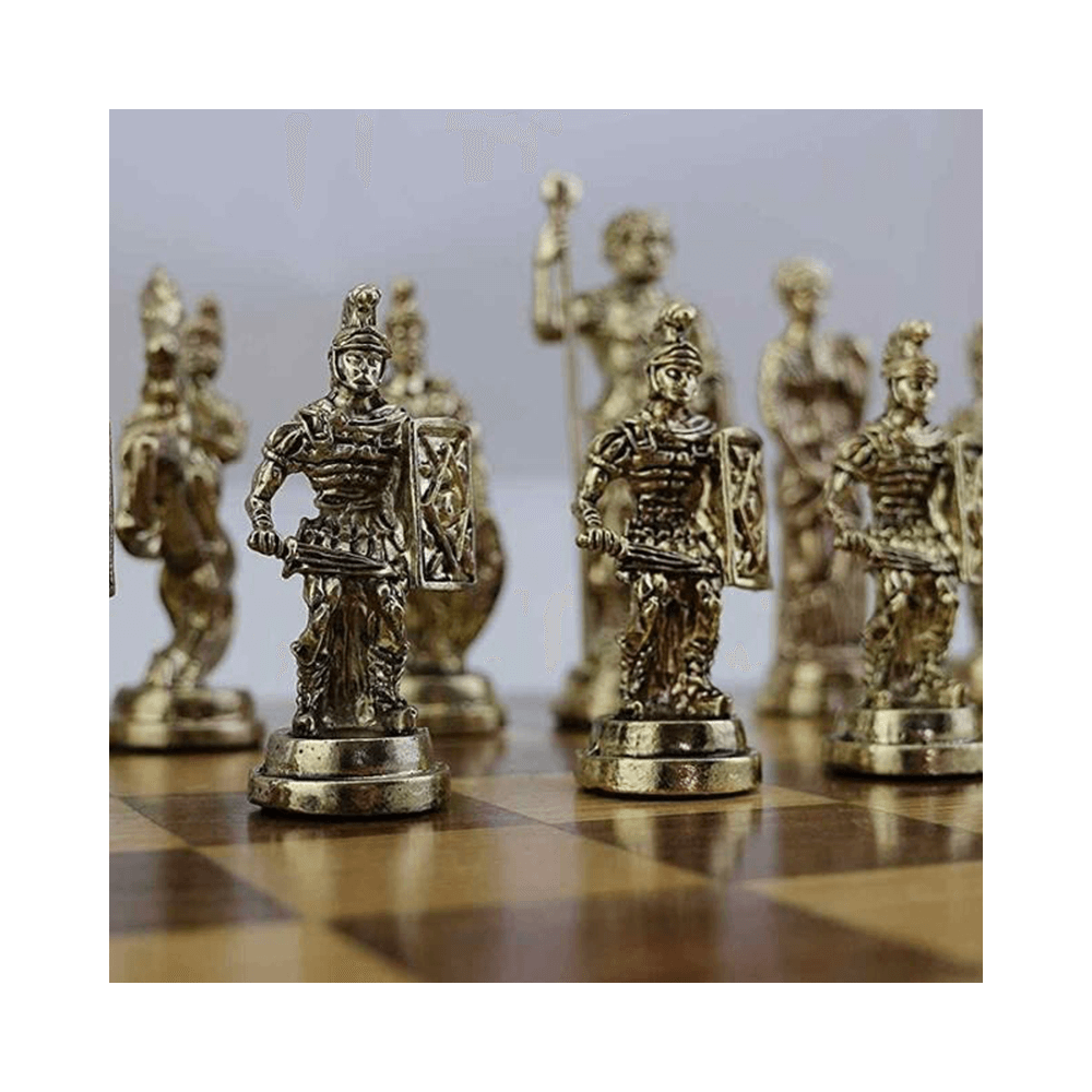 Pièces de jeu d'échecs : les romains